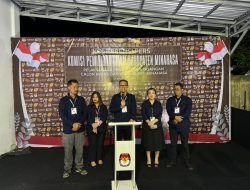 KPU Minahasa Terima Berkas Pendaftaran Satu Paslon Bupati dan Wakil Bupati Minahasa