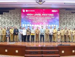 Jelang Hari Besar Keagamaan Nasional, Sekda Watania Ikuti High Level Meeting TPID dan TP2DD Sulut
