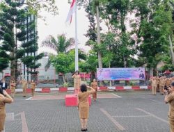 Sekda Minahasa Lynda Watania Pimpin Apel Kerja Awal Bulan Februari 2025