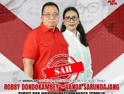 MK Tolak Gugatan Perkara Pilkada Minahasa, RD Vasung Pemimpin Minahasa 2025-2030