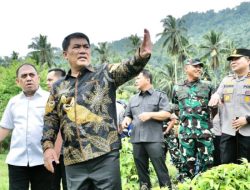 Gubernur Sulut Yulius Selvanus tinjau areal Universitas Islam di Bolaang Mongondow