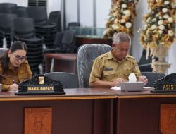 Wabup Minahasa Vanda Sarundajang Ikuti Rakor Pengendalian Inflasi Jelang HKBN Bersama Kemendagri RI