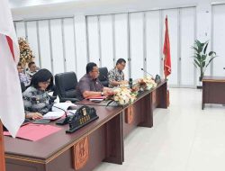 Bupati Robby Dondokambey Pimpin Rapat Forkopimda Minahasa