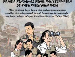 Bawaslu Kabupaten Minahasa: Terima Kasih Kepada Panitia Pengawas Kecamatan Atas Dedikasi dan Kerja Keras Selama Pilkada Serentak 2024