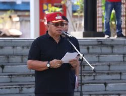 Bupati Minahasa Robby Dondokambey Pimpin Apel Kerja Bakti, Gaungkan Gerakan Sadar Sampah