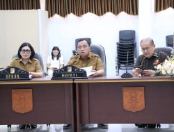 Bupati Minahasa Robby Dondokambey Ikuti Rakor Pengendalian Inflasi dan Sosialisasi Sekolah Unggul Garuda