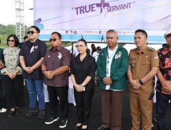 Bupati Minahasa dan Jajaran Hadiri HUT Pemuda Sinode GMIM ke-99 Dirangkaikan Ibadah Agung dan Selebrasi Paskah di Sonder