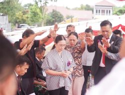 Wakil Bupati Minahasa Vanda Sarundajang Hadiri Kegiatan Hari PKB KGPM di Kolongan Atas Sonder