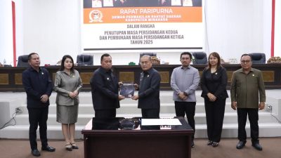 DPRD Minahasa Tuntaskan Masa Sidang Kedua dan Buka Masa Sidang Ketiga, Bupati RD Minta Perkuat Segitiga Kolaborasi