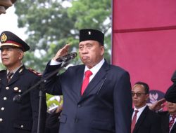 Maknai Peringatan Hari Lahir Pancasila 2025, Bupati Robby Dondokambey Jadi Inspetur Upacara Bendera