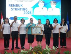 Pemkab Minahasa Sukses Tangani dan Cegah Stunting, Raih Penghargaan di Rembug Stunting Tingkat Provinsi