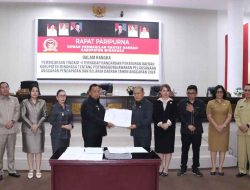 Dihadiri Bupati dan Wakil Bupati, DPRD Minahasa Setujui Ranperda Pertanggungjawaban APBD 2024 Menjadi Perda