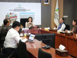 Bahas Penguatan Sinergi Perlindungan Perempuan dan Anak, Wabup VaSung Audiensi dengan Menteri PPPA