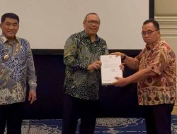 Bupati Minahasa Serahkan Ranperda RTRW di Rakor Lintas Sektor