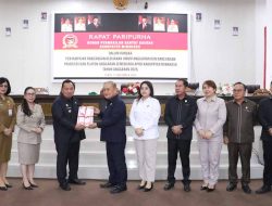 DPRD Minahasa Paripurnakan Penyampaian Rancangan KUA-PPAS APBD Minahasa TA 2026