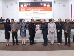 Bupati Sampaikan Ranperda APBD 2026 dalam Rapat Paripurna DPRD Minahasa