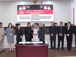 DPRD dan Pemkab Minahasa Bahas Ranperda RPJMD Lima Tahun Kedepan