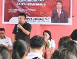 Anggota DPRD Minahasa Marvil Rawung Tunjukan Komitmen Perjuangkan Kebutuhan Masyarakat Melalui Aspirasi