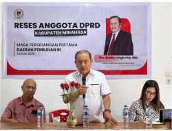 Ketua DPRD Minahasa Robby Longkutoy Serap Aspirasi di Wilayah Langowan Raya