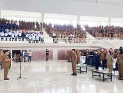 Pesan Penting Bupati Robby Dondokambey di Apel Kerja Awal Tahun 2026 Pemkab Minahasa