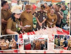 Pastikan Stok dan Harga Bahan Pokok Stabil, Bupati RD dan Wabup Vanda Sidak LPG, SPBU dan Pasar Tondano Jelang Idul Fitri 2026