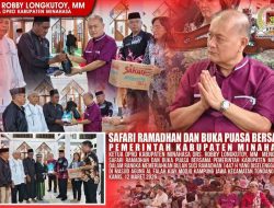 Perkuat Silaturahmi dan Kebersamaan, Ketua DPRD Minahasa Hadiri Safari Ramadhan di Kampung Jawa Tondano