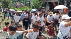 Dikawal Ratusan Pendukung, Martsindy Rasuh Resmi Mendaftar Calon Kumtua Dengan Visi Rumengkor Satu Maju dan Sejahtera