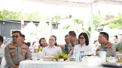 Bersama Kapolda Sulut, Wabup VaSung Ikuti Groundbreaking Gudang Ketahanan Pangan Polri