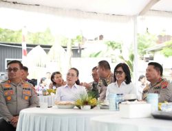Bersama Kapolda Sulut, Wabup VaSung Ikuti Groundbreaking Gudang Ketahanan Pangan Polri