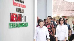Diresmikan Presiden Prabowo, Wabup Sarundajang Ikuti Peresmian Kopdes Merah Putih