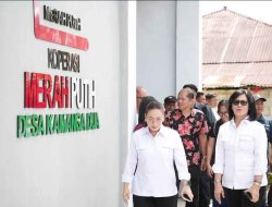 Diresmikan Presiden Prabowo, Wabup Sarundajang Ikuti Peresmian Kopdes Merah Putih