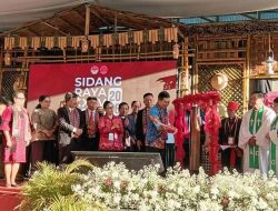 Dibuka Wakil Gubernur, Wabup Sarundajang Hadiri Sidang Raya XXXV KGPM di Kiawa