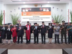 Bupati RD dan Wabup VaSung Hadiri Pelantikan Franky Wolayan Sebagai Ketua DPRD Minahasa, Sinergitas Eksekutif-Legislatif Berlanjut