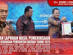 Raih Opini WTP ke-12 Berturut-turut, Ketua DPRD Minahasa Apresiasi Pengelolaan Keuangan Pemkab Minahasa