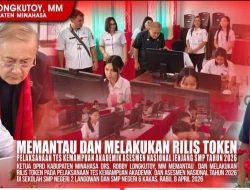 Ketua DPRD Minahasa Buka Rilis Token TKA SMP 2026, Tekankan Pentingnya Integritas dan Peningkatan Mutu Pendidikan