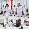 32 Anggota Paskibraka Minahasa 2026 Dikukuhkan oleh Bupati Robby Dondokambey