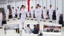 32 Anggota Paskibraka Minahasa 2026 Dikukuhkan oleh Bupati Robby Dondokambey