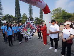 Sambut HUT Minahasa Ke-598, Pemkab Minahasa Gelar Jalan Sehat